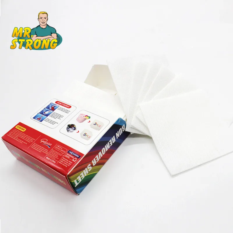 Laundry Stain Remover Color Run Remove Sheet Washing Machine Anti Dyed Cloth Color Absorption Dye Trapping 3Boxes/Lot 24 Count Protect Clothes