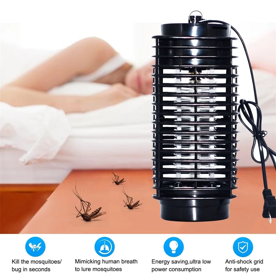 

Electronics Mosquito Killer LED Electric Bug Zapper Lamp Anti Mosquito Repeller EU&US Plug Electronic Mosquito Trap Killer