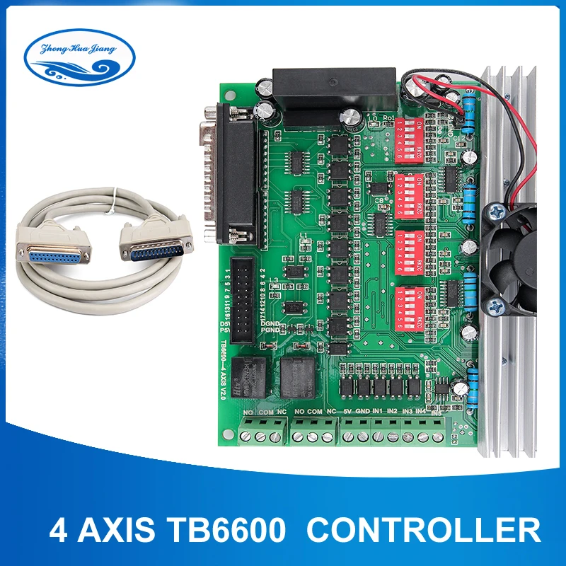 

TB6600 4 axis cnc controller 4 axis stepper motor driver DSP controlled Replaced by TB6560 for MACH3 I005B