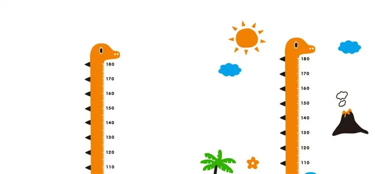 Акриловые 3D Ростомер динозавр 3d настенные наклейки для детской комнаты мультфильм детские Ростомер стикер на стену спальня домашний декор