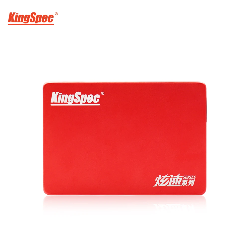 

KingSpec 240GB SSD 120GB HDD 2.5 Inch SATA3 SSD 480GB Disco Internal SATA Schijf Drive Red Metal Case For Desktop Laptop Tablets