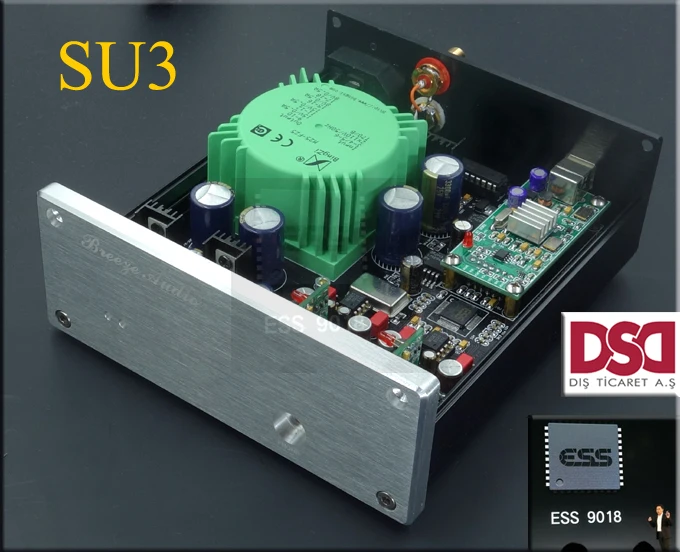 

Audio converter ESS9018 XMOS usb Audio decoder USB Support DSD/PCM 32BIT/384K decoder Can directly headphones to listen to music