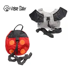 Детский рюкзак-переноска с защитой от потери, многофункциональные прогулочные ремни для детей, с милым рисунком, регулируемая безопасность, Bag7479