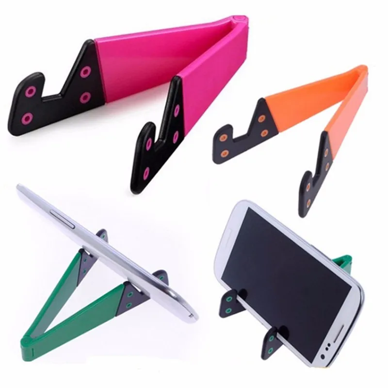 

Cherie Universal Plastic Pocket Phone Stand For iPhone XS Max XR Xiaomi Samsung iPad Mobile Cell Phone Holder Tablet Stand Desk