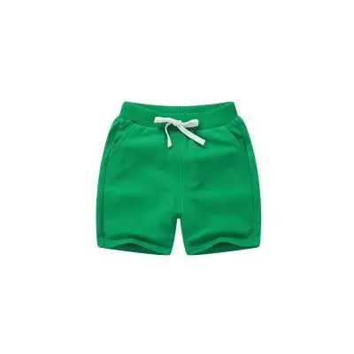Новые летние шорты для девочек; Детские модные короткие летние хлопковые шорты; Enfant garcon; детская одежда - Цвет: green