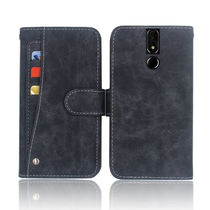 

Hot! Cubot Power Case High quality flip leather phone bag cover case for Cubot Power with Front slide card slot