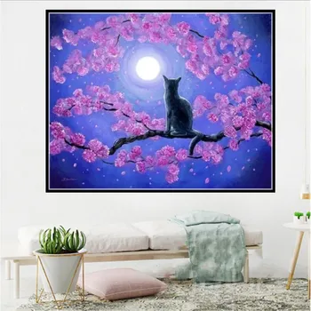 

5d full drill diamond painting cat decoration mosaic pictures painting rhinestones for decoration home diamand painting complet
