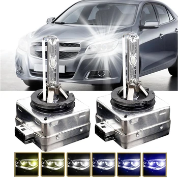 

1 Pair Universal DC12V 35W D1S HID Xenon Bulb 4300K 5000K 6000K 8000K 10000K 12000K 15000K Super Bright For Car Headlights