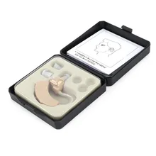 Plastic Super Mini Adjustable Hearing Aids Ear Sound Amplifier Volume Tone Listen Hearing Aid Kit Hook In Ear JZ-1088A Ear Care Plastic Super Mini Adjustable Hearing Aids Ear Sound Amplifier Volume Tone Listen Hearing Aid Kit Hook In Ear JZ-1088A Ear Care