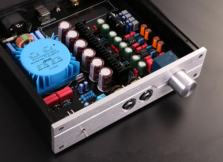New HiFi A2-PRO Professional Headphone Amplifier DIY Kit Refer Beyerdynamic A2 AMP With aluminum chassis