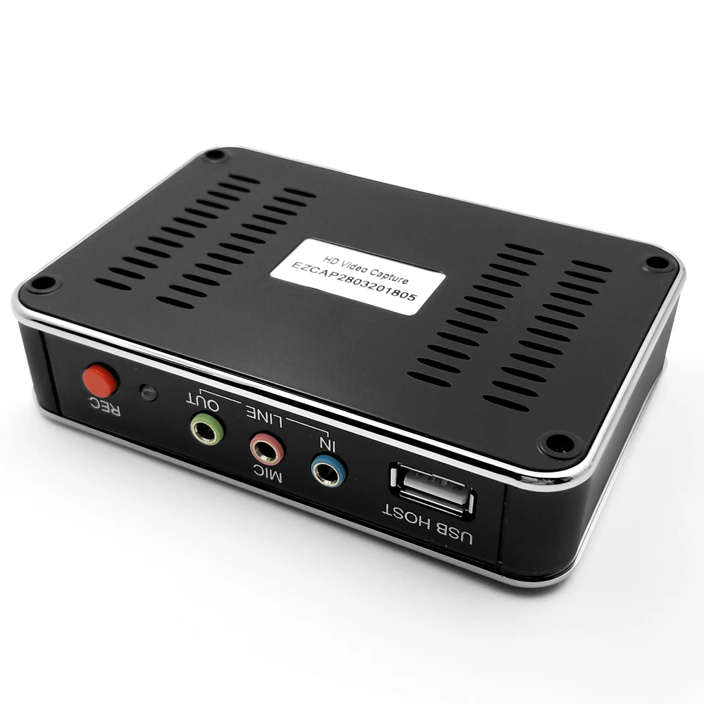 Ezcap HD карта захвата игр захват видео 1080P HDMI/YPBPR видеорегистратор для Xbox 360 One/ PS3 PS4/ Wii