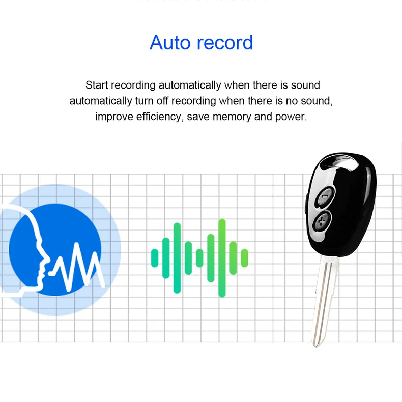 STTWUNAKE original Audio Voice Recorder professional Digital HD Dictaphone Mini hidden key denoise long-distance HiFi Lossless STTWUNAKE original Audio Voice Recorder professional Digital HD Dictaphone Mini hidden key denoise long-distance HiFi Lossless