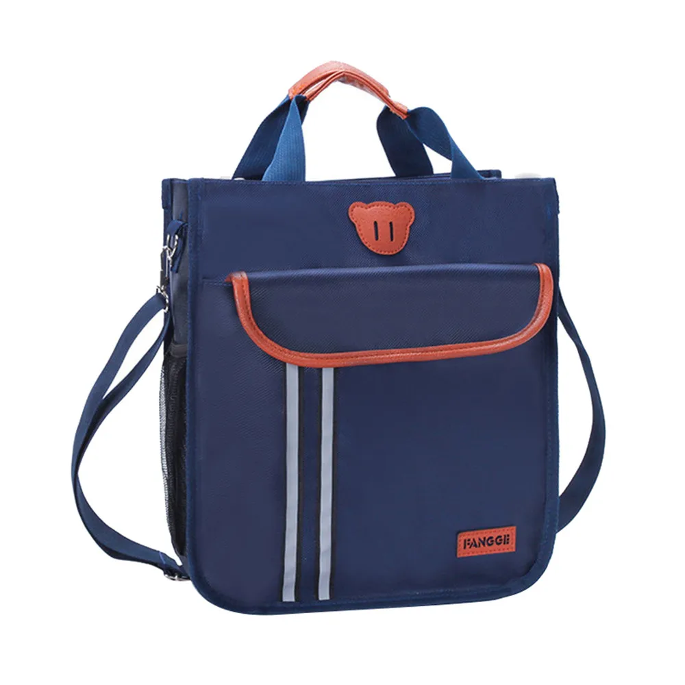 Us 8 46 52 Off Fashion Tutorial Handbag Single Shoulder School Bag Nylon Book Waterproof Children S Kids Crossbody Messenger Bags In