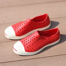 2017 Fashion Lovers Hole Shoe Men Native Jefferson Shoes Sandals Brand Flat Casual Native Summer Shoes