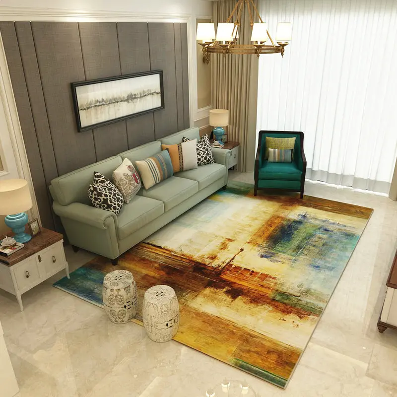  Europe Abstract Art Carpets For Living Room Home Bedroom Rugs And Carpets Sofa Coffee Table Floor M - 32846643883