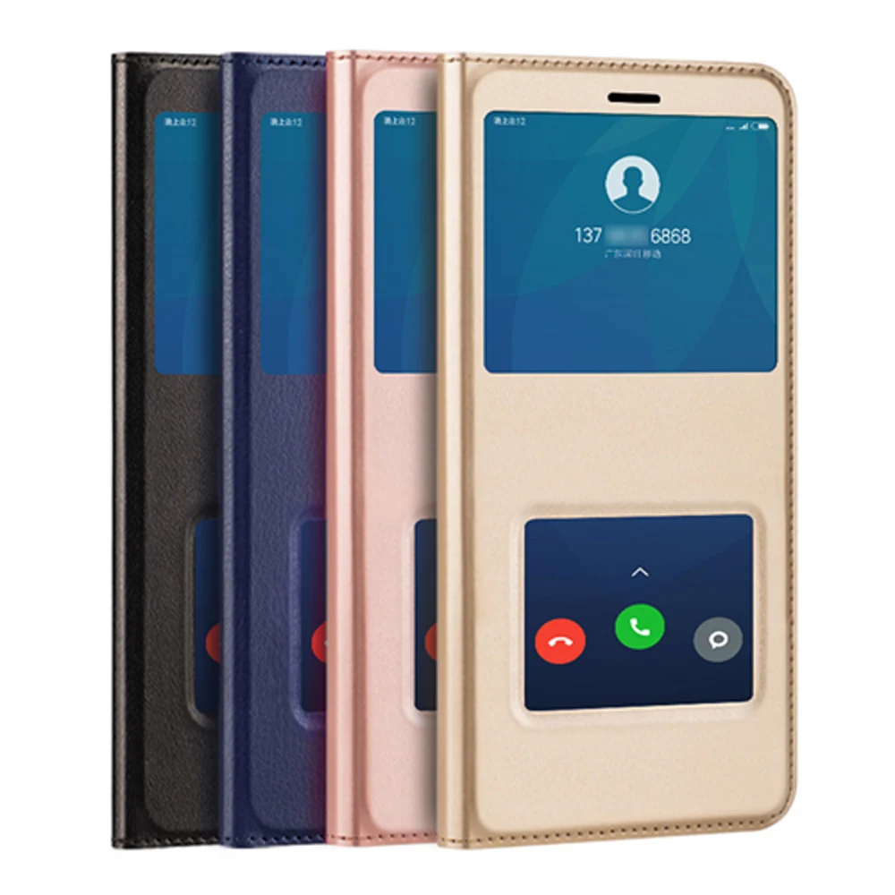 Чехол книжка кожаный для Xiaomi Mi A2 Lite 6x2 Mi6x Mia2 Redmi 5 Plus 6 Pro A 6A Redmi5 Redmi6 6pro Redmi6A|Бамперы| |