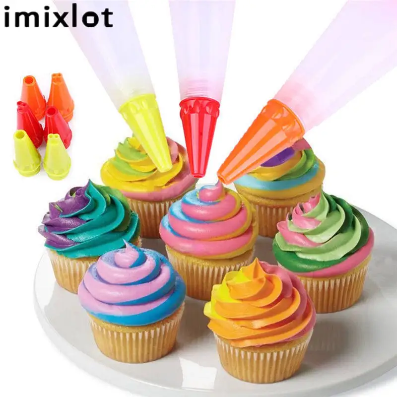 Imixlot Nozzle Cake Decorating Tips Silicone Rubber