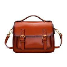 Брендовая дизайнерская винтажная сумка-портфель для колледжа, школьная сумка из телячьей кожи, женская сумка в стиле ретро