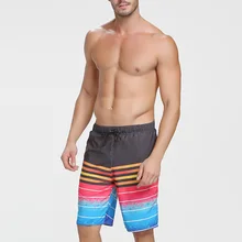 A849 пикантные полосатый купальник мужские пляжные шорты доски для серфинга шорты для плавания купальники мужские sunga quick dry Фитнес Бег Короткие