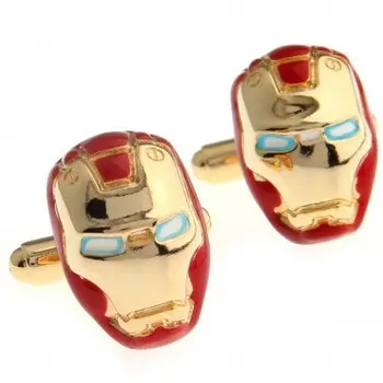

Iron man Cufflink 15 pairs Wholesale Free Shipping