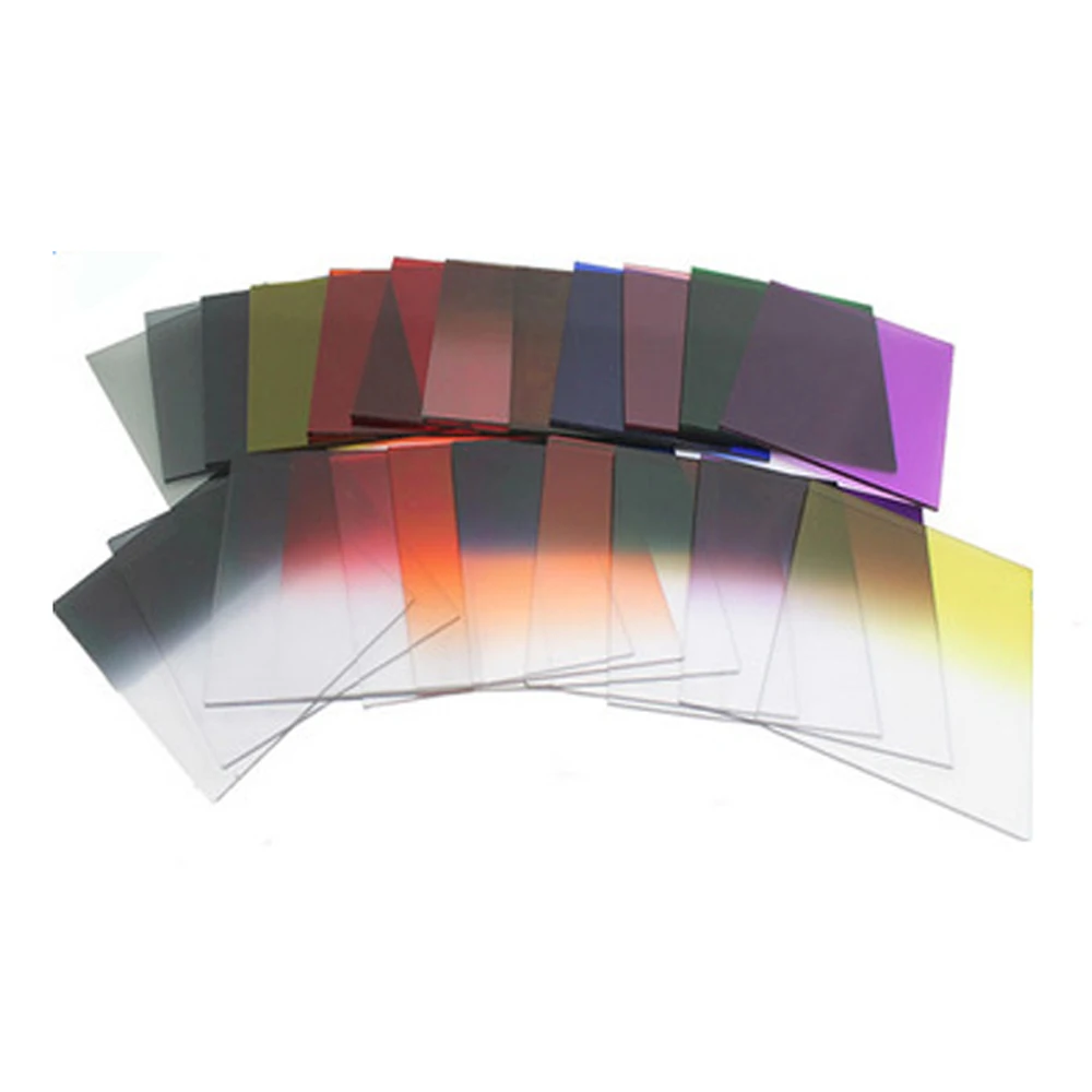 

25 in 1 Square Filter Color ND Neutral Density Gradient Neutral Density Gradual Filter For Nikon Canon