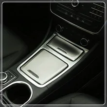 Для Mercedes Benz класс 2012-2017/gla cla 2013-2017 автомобилей Подлокотник ящик для хранения крышка и пепельница покрытие отделкой стайлинга автомобилей