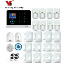 Yobang Security Wifi Alarm Security System 433MHz Door Sensor LCD Display APP Remote Control Home Burglar Alarm Securit