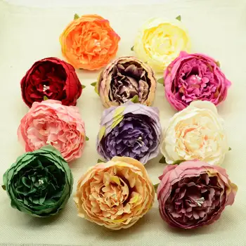 

Silk peonies christmas decorations for home wedding bridal accessories clearance fake stamen diy wreath gifts artificial flowers