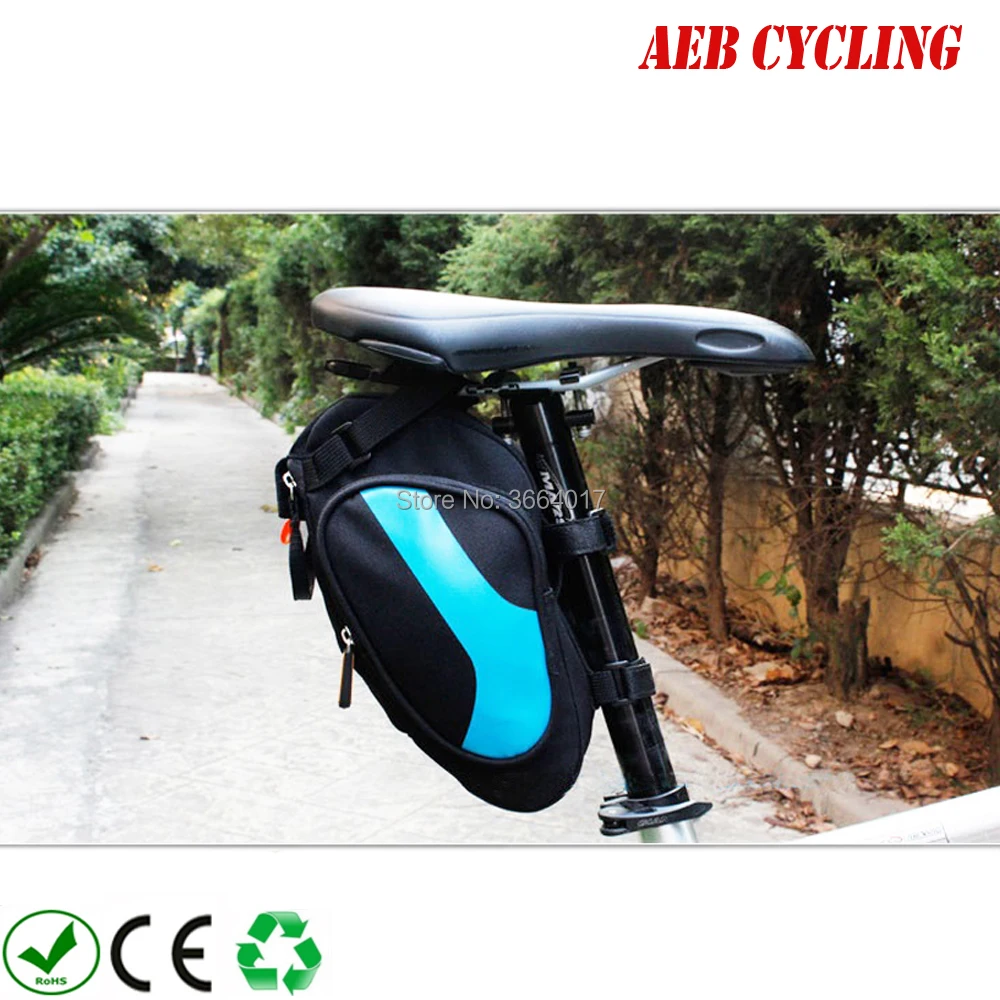 Sale Free shipping small trianle storage bag seat tube bag for 36V 48V small triangle Li-ion battery with belt for folding bike 6