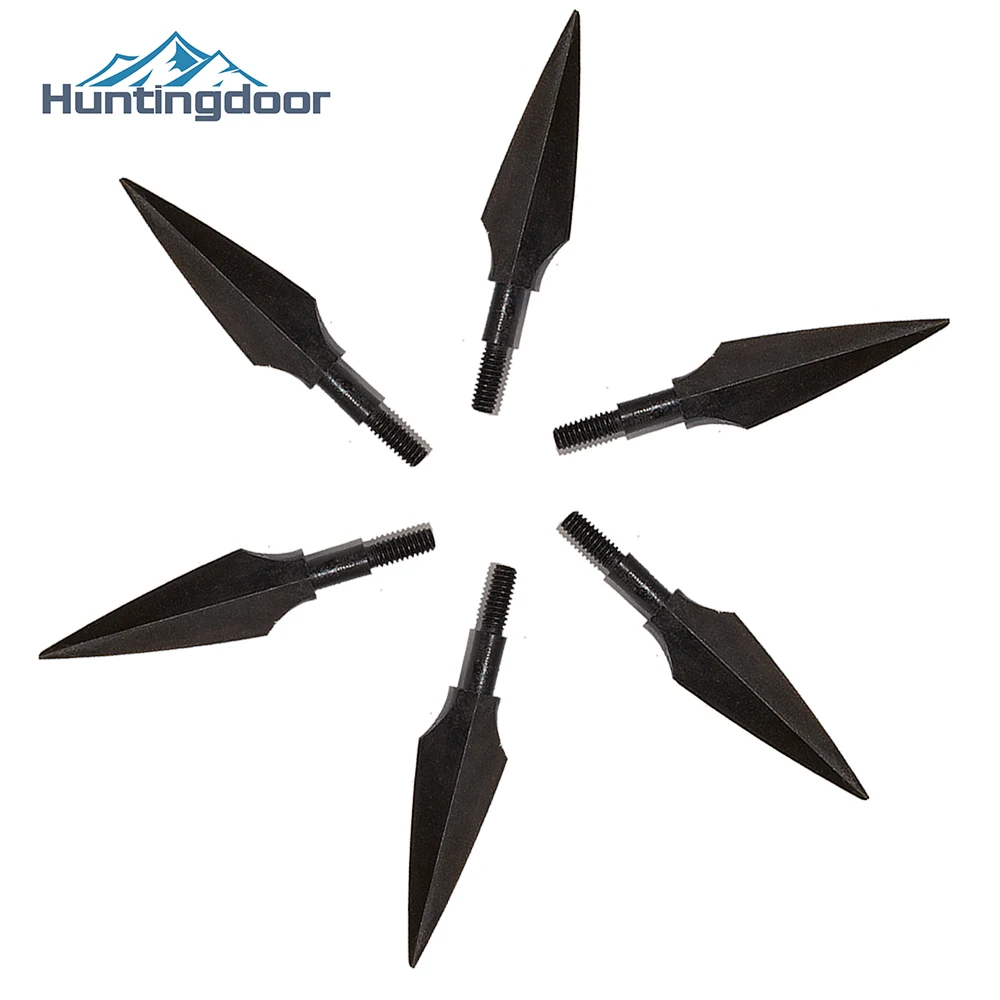 Archery Broadhead 157 Grain Steel Willow Tips for DIY Wooden Arrow