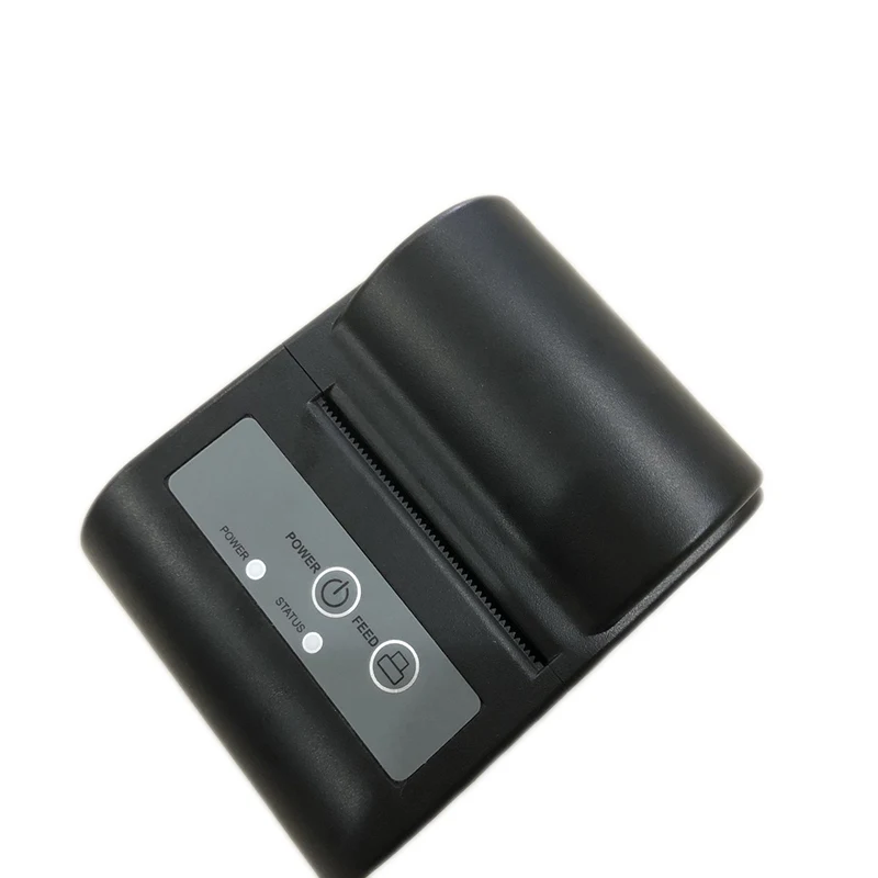 2 дюйма Android Мини POS принтер Bluetooth Портативный Термальность штрих код QR этикетки 58