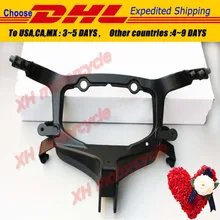 Aftermarket free shipping motorcycle parts Head Cowling Front upper fairing stay brackets for Suzuki Hayabusa 2008