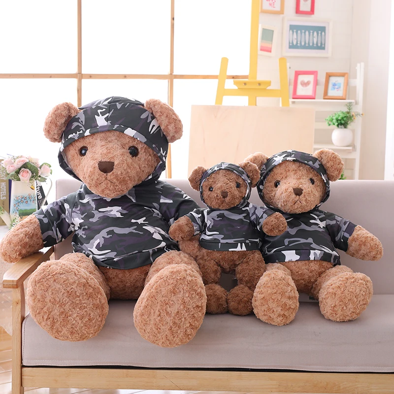 Teddy Bear Plush 50cm 75cm 110cm Big Size Stuffed Animal Bear Soft Doll Birthday Gift For Boy Children's Toys