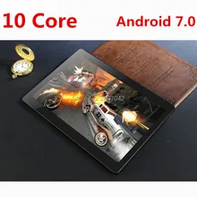 New LSKDZ Android 7.0 Tablet 10 inch 10 Core 4G LTE Phone Call Tablet 4GB 64GB Dual SIM 8.0MP Wifi Bluetooth 4G LTE GPS Tablets