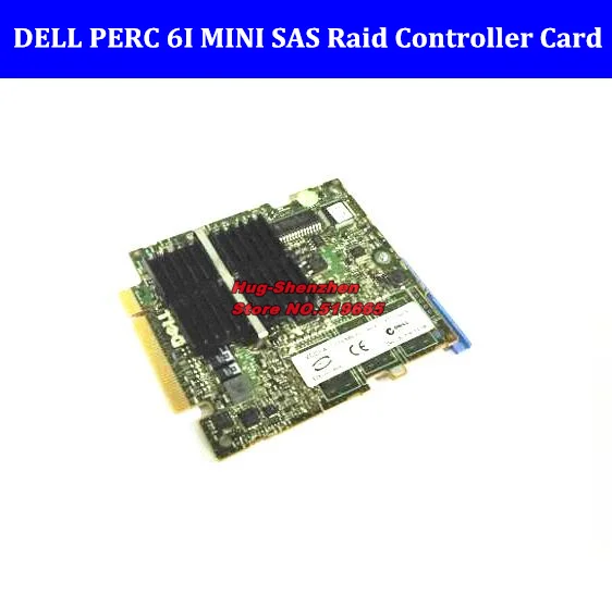  DELL PERC 6I MINI SAS Raid Controller Karte PCI-E M610 M600 0HN793 HN793 Array Karte