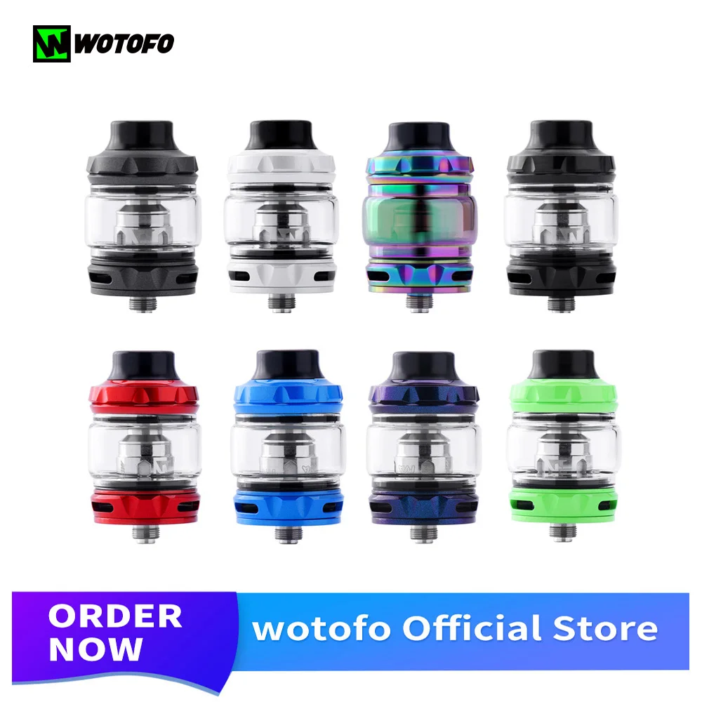 

Clearance Original Wotofo Flow Pro SubTank Atomizer Vape Tank 2ml with Extra Coils For Wotofo Flux Kit electronic cigarette