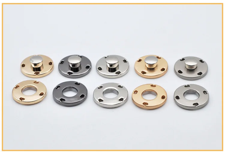 5 шт. высококачественные металлические пуговицы круглые кнопки для ...