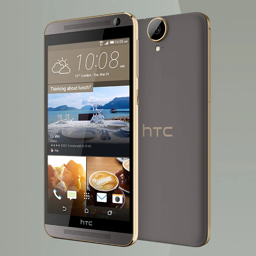 Original Unlocked HTC One E9 Plus E9pw 3GB RAM 32GB ROM 4G LTE Phone 5.5 inch MTK Helio X10 Octa Core 20MP 2800mAh SmartPhone