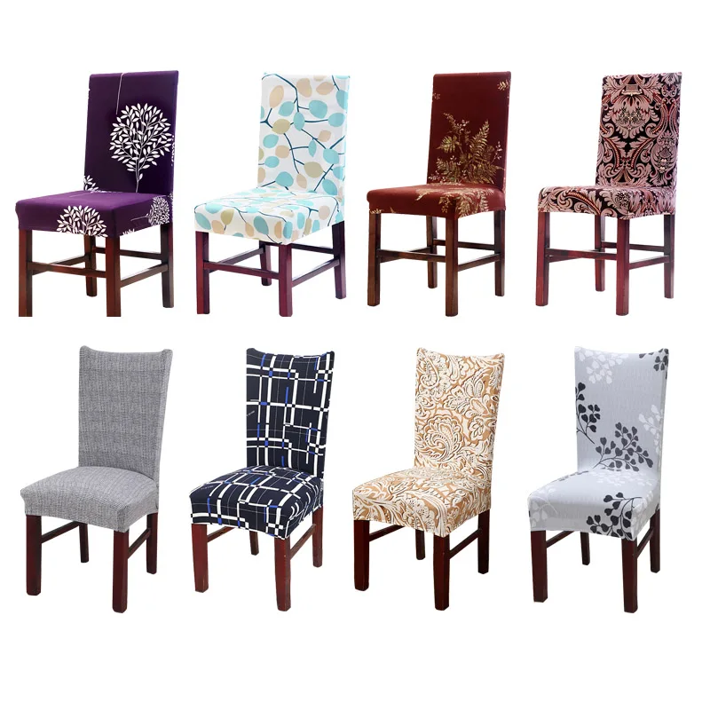 

1PC Chair Cover Spandex Office Removable Kitchen Seat Cover Slipcover Chair Covers for Weddings Party Hotel Univeral Size