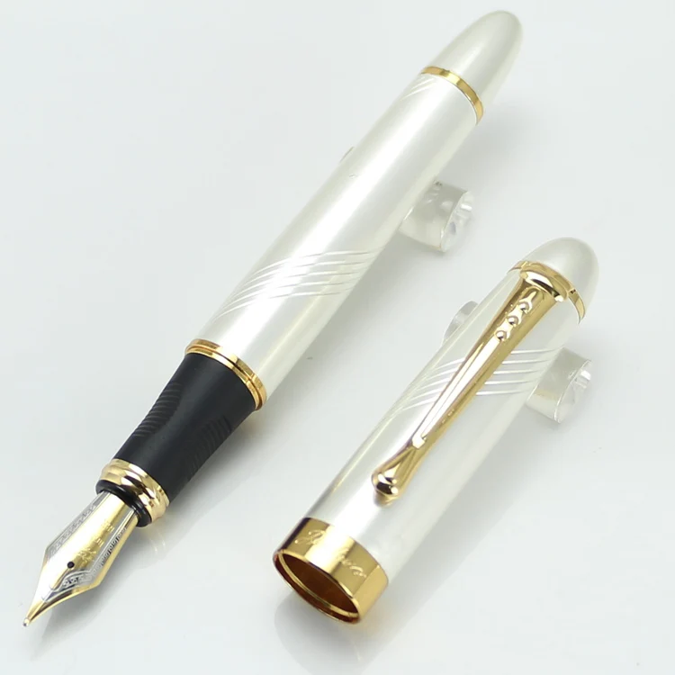 JINHAO X450 металлическая перьевая ручка без коробки для карандашей Роскошные школьные офисные канцелярские принадлежности Роскошные милые ручки для письма подарок - Цвет: 24