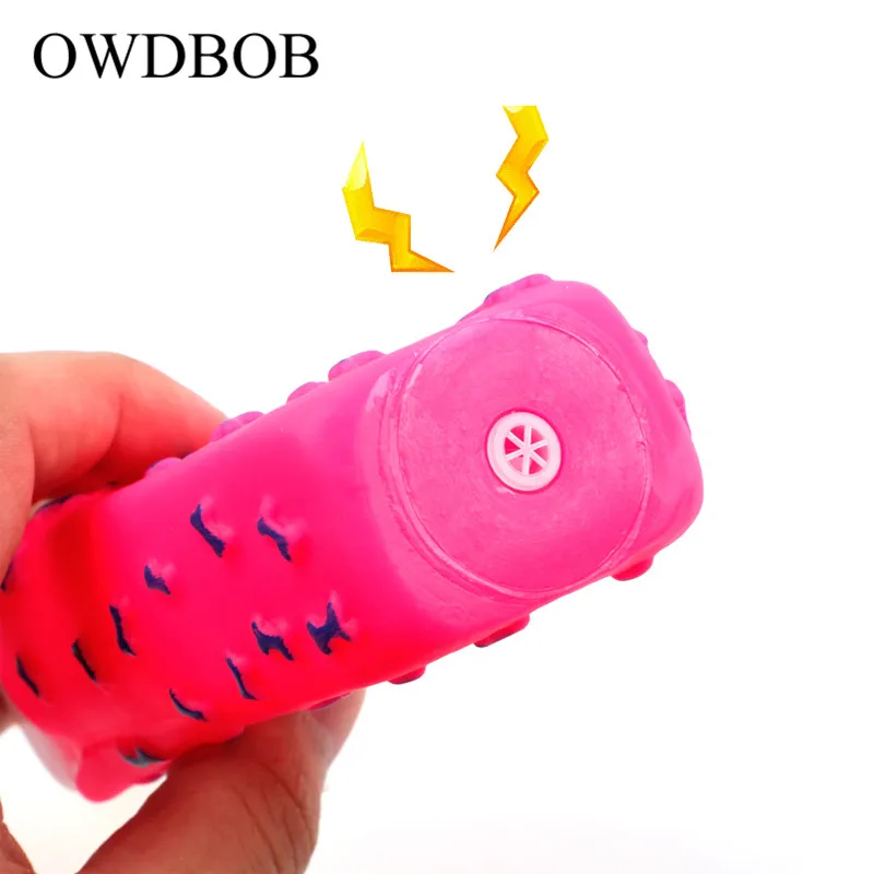 OWDBOB Pet жевательная игрушка для домашней собаки щенок кошка пищалка, звуковая игрушка забавная в форме Фруктового мороженого игрушечные домашние питомцы