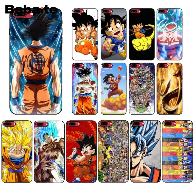 

Babaite Dragon Ball z Coque Shell Phone Case for Apple iPhone 8 7 6 6S Plus X XS MAX 5 5S SE XR Mobile Cases