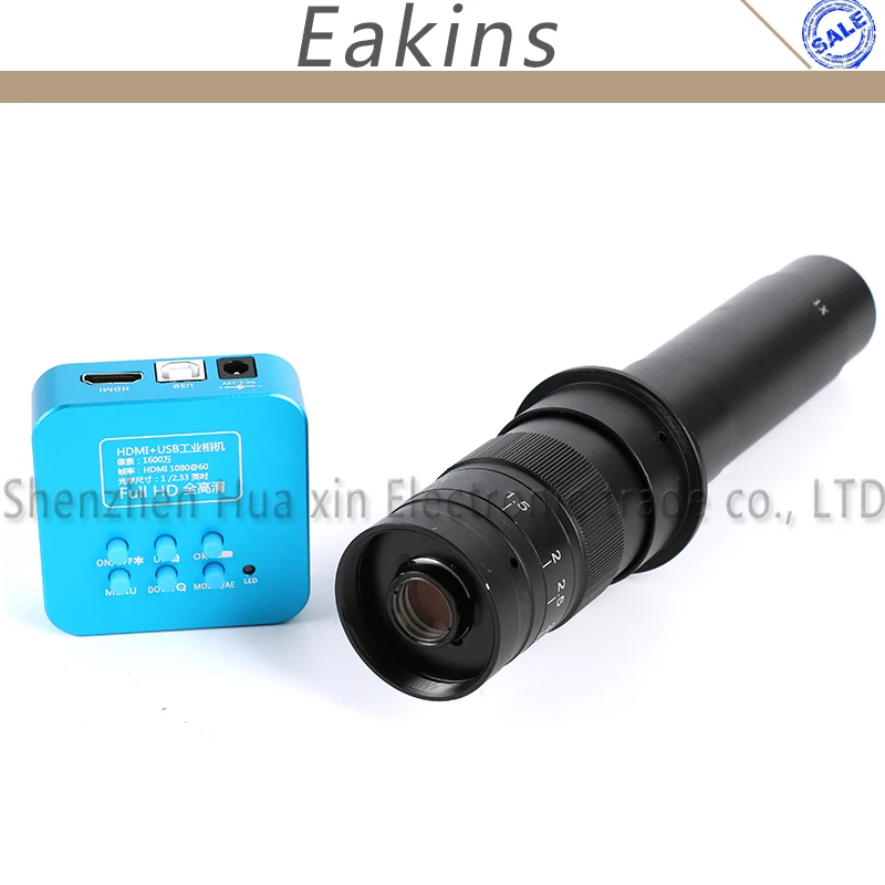 36MP FHD 4 K 1080 P 60FPS HDMI USB Digitale Afstandsbediening Industriële Microscoop Video Camera + 180X/300X zoom C-mount Lens 36MP FHD 4 K 1080 P 60FPS HDMI USB Digitale Afstandsbediening Industriële Microscoop Video Camera + 180X/300X zoom C-mount Lens