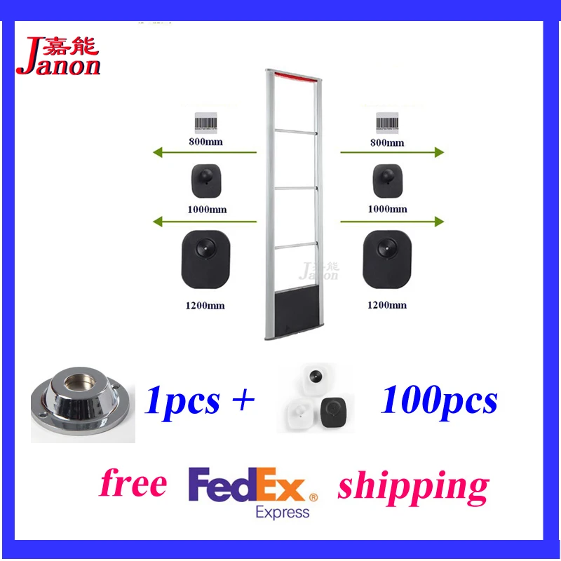 best selling eas system ,8.2Mhz mono security system, eas anti shoplifting system,mono system of eas,free shipping by fedex