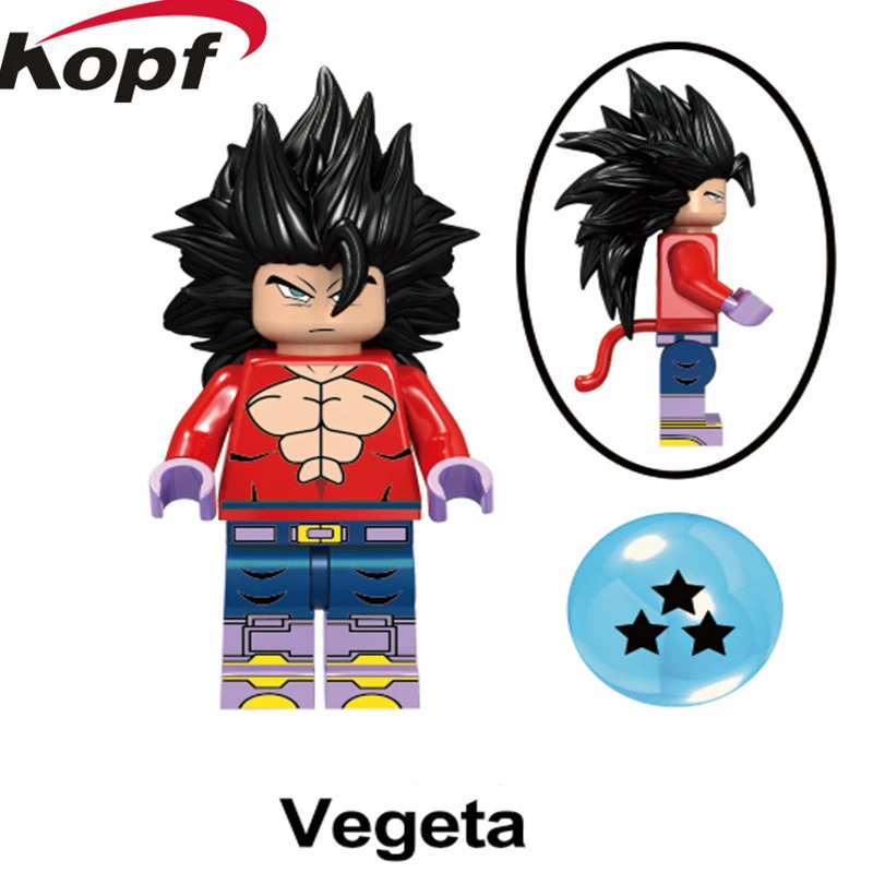 

Goku Vegeta Figure Saiyan Dargon Ball Building Blocks Figures Toys Compatible With Lego
