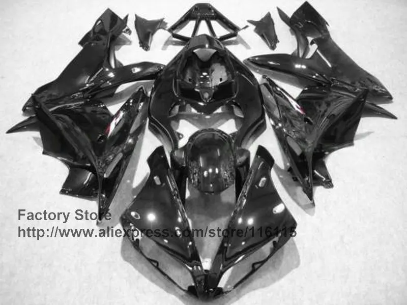 Новинка! Литья под давлением запасные части корпуса для YAMAHA YZF R1 обтекатели YZF1000 1 2004 2005 2006 YZFR 04 05 06 все черные пользовательские обтекатели
