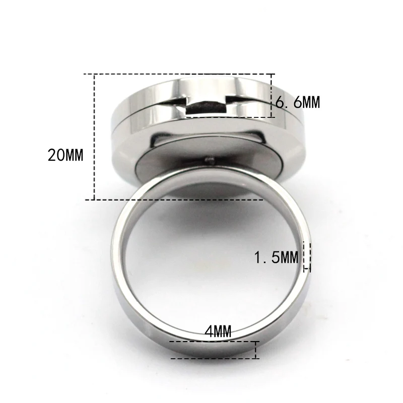 Модные Серебристые 20 мм ароматерапия эфирное масло диффузор кольцо с бесплатной 6 шт. исправить колодки диффузор Jewelry Духи Диффузор кольца