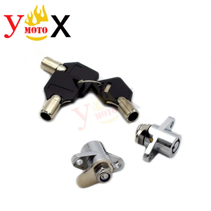 

Touring Motorcycle Saddlebag Lock Set W/ 3 Keys For Harley Electra Glide FLHTC FLHTK FLHT Road Glide FLTR FLHR Street Glide FLHX
