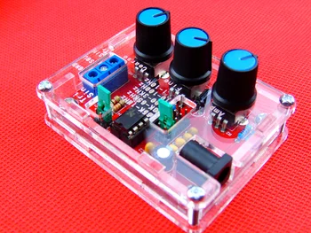 

XR2206 Function Signal Generator DIY Kit Sine/Triangle/ Square Output 1HZ-1MHZ