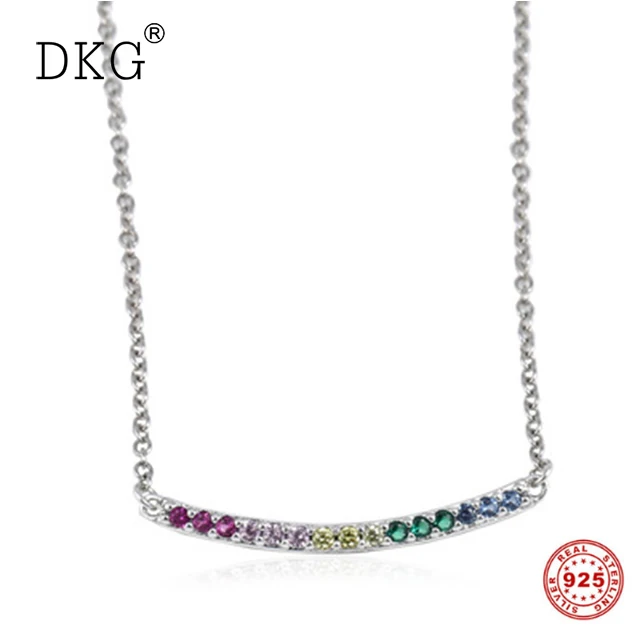 

2019 Summer Style New Fashion Multic-Colour Arch Original Pan Necklace Women's Fashion Diy Jewelry